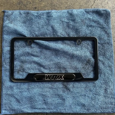 Subaru WRX OEM License Plate Frame - Image 1 of 4