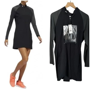 Nuevo con etiquetas Vestido Atlético Adidas Golf Manga Larga con Bolsillos Grande - Imagen 1 de 13
