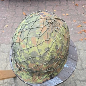 Gefechtshelm Original Bundeswehr Stahlhelm - Bild 1 von 3