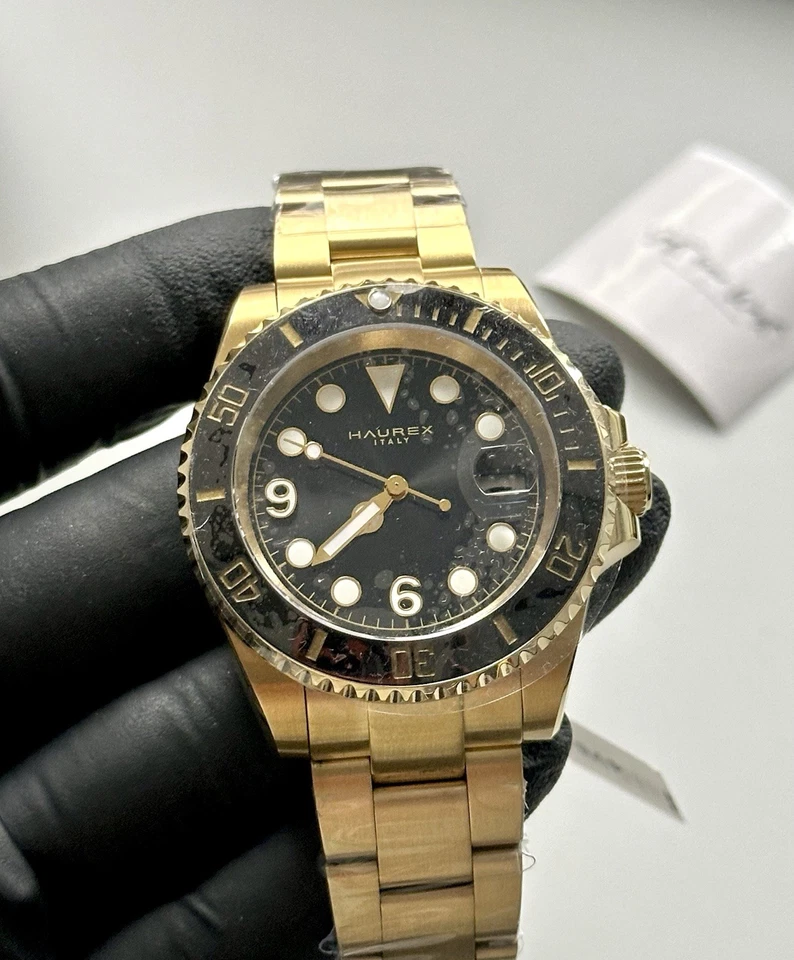 Автоматические дайверские часы Haurex Italy Barracuda 4Y512UNN ограниченный выпуск 43 мм - Изображение 1 из 4