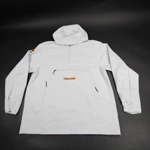 USC Trojans Nike Pullover Men's Light Gray Used - Picture 1 of 6