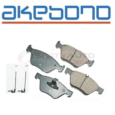 Akebono EURO Front Disc Brake Pad Set for 1996-2003 Mercedes-Benz E320 - jg - Image 1 of 4