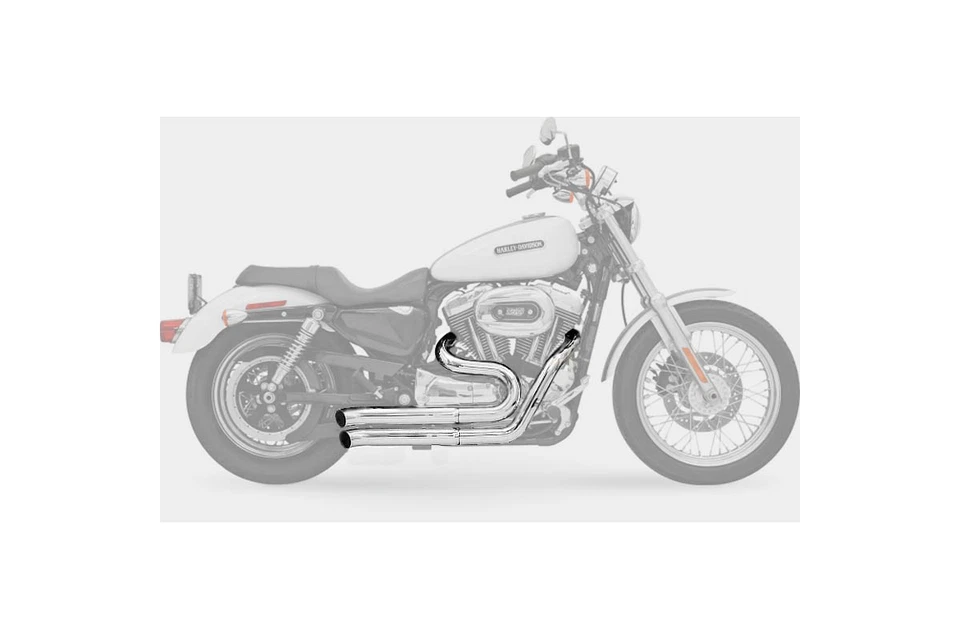 Bassani Firepower Series Chrome Firesweep Exhaust System (12113D) — 第 1/1 张图片
