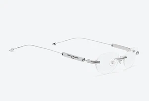 Gafas transparentes plateadas GENTLE MONSTER x MAISON MARGIELA MM217/auténticas FedEx - Imagen 1 de 7