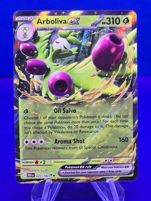 Pokemon Arboliva ex 023/182 Destined Rivals Double Rare Holo NM - Image 1 of 2