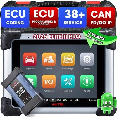 2025 Autel MaxiSys Elite II ULTRA MS919 MS909 ECU Programmer Diagnostic Tool Automotive - Image 1 of 4