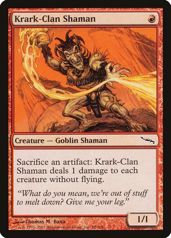 Krark-Clan Shaman x1 LP - Mirrodin - Magic the Gathering MtG - Image 1 of 1