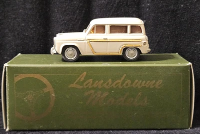 Lansdowne Models 56 1956 Ford Squire Estate Wagon Car LDM 20 1:43 Beige - Image 1 of 4