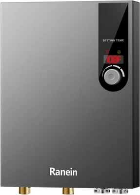 RANEIN Electric Tankless Water Heater, 27Kw 240V on Demand Instant Endless Water Heater