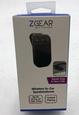 批量 (24) - ZGear HF-BTV800 无线车载扬声器 蓝牙 - 全新未拆封 — 第 1/4 张图片