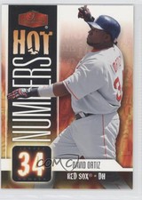2006 Flair Showcase Hot Numbers David Ortiz #HN-7 HOF