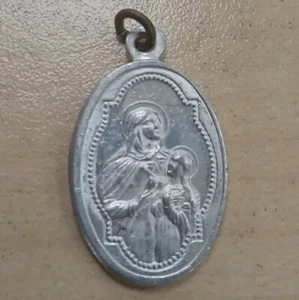 St Ann Pray For Us Italy Vintage? Medal Italy 🇮🇹  - Picture 1 of 3