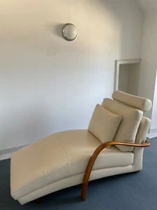 2 Recamieren leder, beige, ca. 155 cm lang, ca. 73 cm breit, ca. 86 cm hoch - Bild 1 von 1