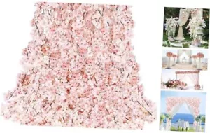 Cherry Blossom Garland Artificial Cherry Flower Vines 10 Pack Hanging Silk - Picture 1 of 7