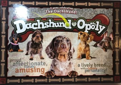Late for the Sky Monopoly Dachshund-Opoly Complete Game - Image 1 of 4
