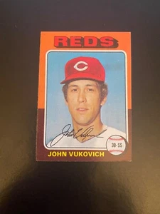 ¡Topps béisbol 1975 #602 John Vukovich! $1 ENVÍO!¡! - Imagen 1 de 2