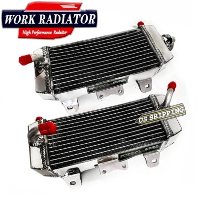 Aluminum Cooling Radiator For YAMAHA YZ250F 2006/WR250F 2007-2013 2008 2009 2010 - Image 1 of 4