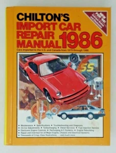 1979 - 1986 CHILTON'S IMPORT CAR AUTOMOTIVE REPAIR MANUAL SERVICE BOOK VINTAGE  - Bild 1 von 3