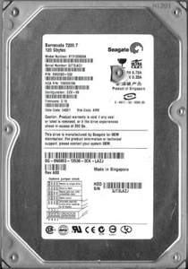 Seagate ST3120026A 120GB IDE Hard Drive NO PCB BOARD P/N: 9W2083-032 3JT AMK - Picture 1 of 2