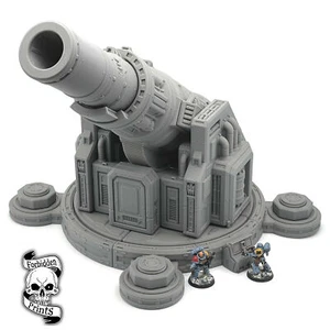 Riesen Wargaming Artillerie Kanone Titan Killer BFG 28mm Tabletop Gelände Landschaft - Bild 1 von 8