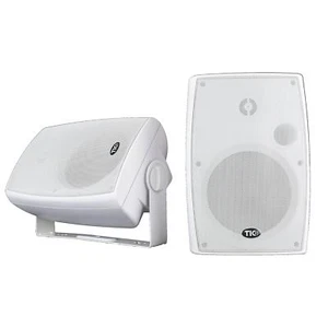 TIC BPS6-W 6,5" Outdoor Wetterfeste Bluetooth Terrassen Lautsprecher (PAAR) Weiß - Bild 1 von 4