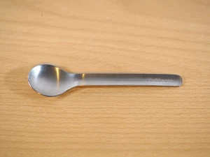 Vintage Collectable Aeronautic Teaspoon Lufthansa Design Wolf Karnagel 1988 HEPP - Foto 1 di 6