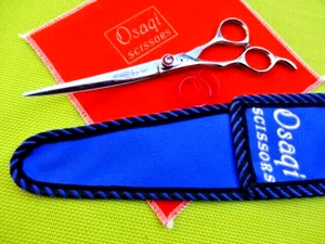 Left Hand Handed_9" UPWARD CURVED Pet Grooming  Scissors dog/cat - Picture 1 of 7