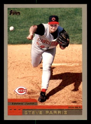 2000 Topps #407 Steve Parris Cincinnati Reds - Image 1 of 2