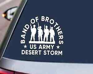 US ARMY BROTHERS DESERT STORM DECAL - USA Military Sticker - Car Truck Decor SUV