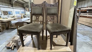 Vintage chair set + bonus modern armchair - Picture 1 of 7