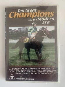 Ten Great Champions Of The Modern Era *New/Sealed* Region Free Horse Racing - Picture 1 of 5