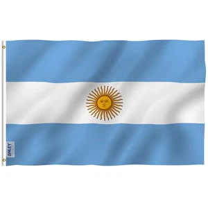 Anley Fly Breeze 3x5 pies bandera argentina - banderas nacionales argentinas poliéster - Imagen 1 de 6