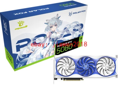 Manli GeForce RTX 5080 Palor Fox OC 16GB GDDR7 Graphics card - Image 1 of 4
