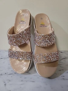 Aloha Island glitzernde Sandalen, Damen, Größe 10 - Bild 1 von 13