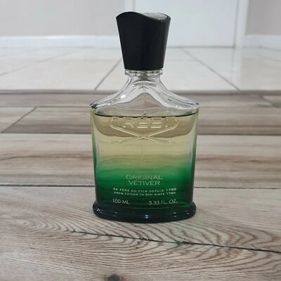 Creed Original Vetiver 3.3oz 100 ml Eau De Parfum Spray 100% AUTÉNTICO!  Foto 1 de 4