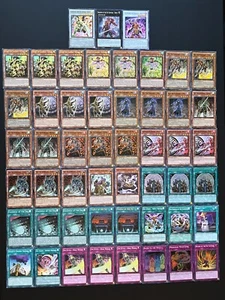 YUGIOH SIX SAMURAI DECK- RIHAN- SHI EN- ZANJI- YAICHI- IROU- ENISHI- MIZUHO NM - Picture 1 of 15