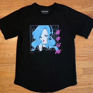 Pokimane Twitch Streamer Shirt Anime Girl SZ M Limited Edition Tour Shirt Rare - Picture 1 of 6