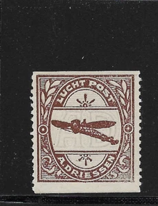PAESI BASSI @ LUCHTPOST 1912 FRANCOBOLLO RARO A.DRIESSEN @ NED.140 - Foto 1 di 1
