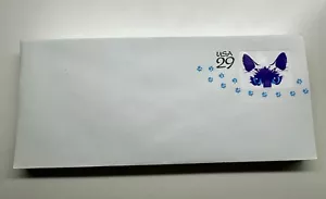 Peek A Boo Cat USA 29 Cent Stamped Envelope 1993 Postage - Picture 1 of 3