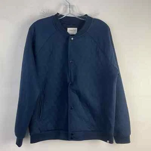 Sovereign Code Quilted Blue Bomber Jacket - Men's Size S - Picture 1 of 6