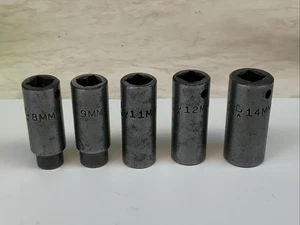 Enchufes métricos semiprofundos MAC XDP6 Series 3/8 Drive 6pt, 8, 9, 11, 12 y 14 mm EE. UU. - Imagen 1 de 7