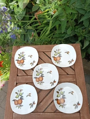 Midwinter Oranges and Lemons Side Plates X 5 Vintage - 6 inches or 154 mm width - Image 1 of 4