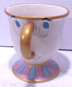 Disney Parks Beauty And The Beast Chip The Tea Cup Ceramic Coffee Cup Mug - Picture 1 of 8