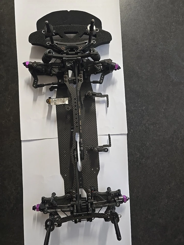 3 RACING TOURING CAR SLIDER CHASSIS - Image 1 of 4