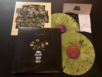 BILLY STRINGS Renewal 2LPs Rounder 1166101424 Yellow/Black Splatter 1000 Pressed - Image 1 of 4