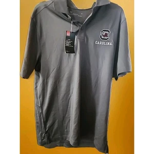Under Armour South Carolina Gamecocks HeatGear Loose Golf Polo Medium NWT A121 - Picture 1 of 5