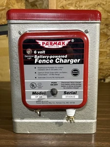 Cargador de valla eléctrico de lujo a batería Parmak Precision DF-SS 6V SIN USAR - Imagen 1 de 13