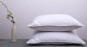 Cuscino Letto Piuma d'Oca Collezione Hotel per Dormire Coppia Standard Pi... - Foto 1 di 2