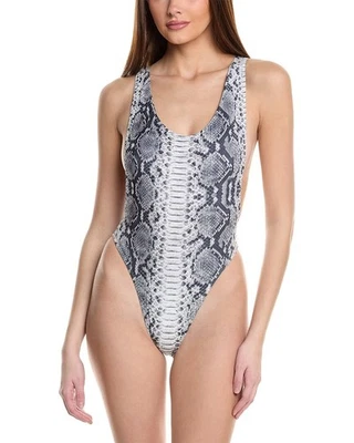 Norma Kamali Marissa de una pieza negra Xxs para mujer Foto 1 de 3