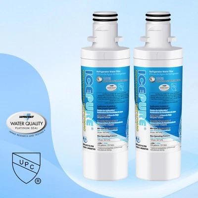 2 PACK Fit For LG LT1000P ADQ747935 MDJ64844601 Water Filter Cartridge Icepure - Image 1 of 4